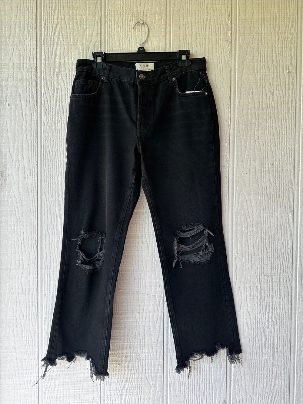 Free People We The Free Maggie Mid-Rise Straight-Leg Jeans